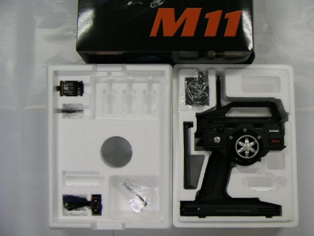 サンワ　M11シンセサイザー送受信機セット　FM40MHz